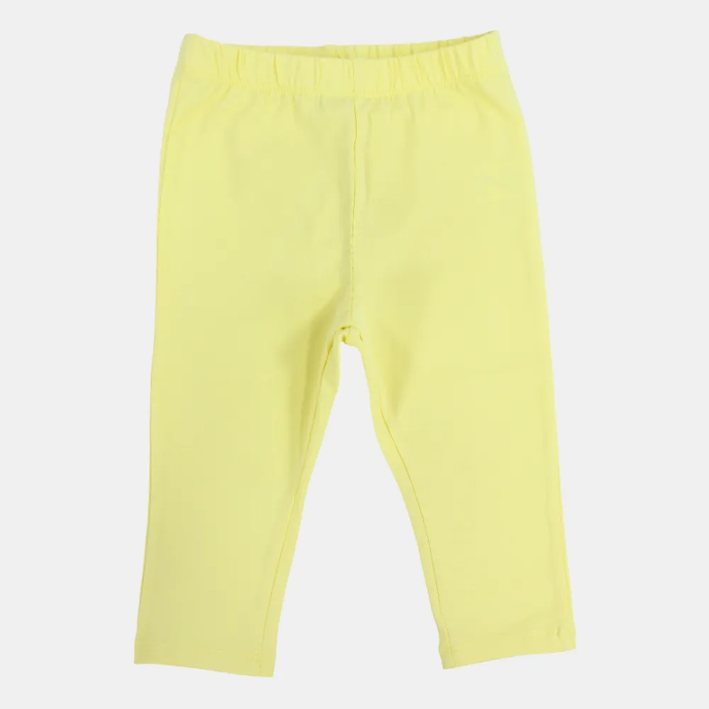 Einfache Baumwoll-Leggings für Mädchen
