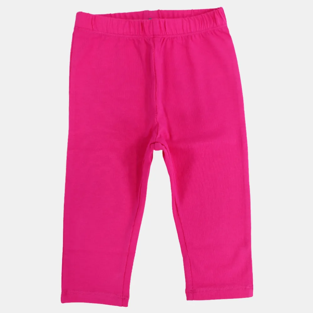 Einfache Baumwoll-Leggings für Mädchen