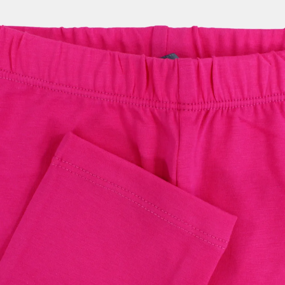 Einfache Baumwoll-Leggings für Mädchen
