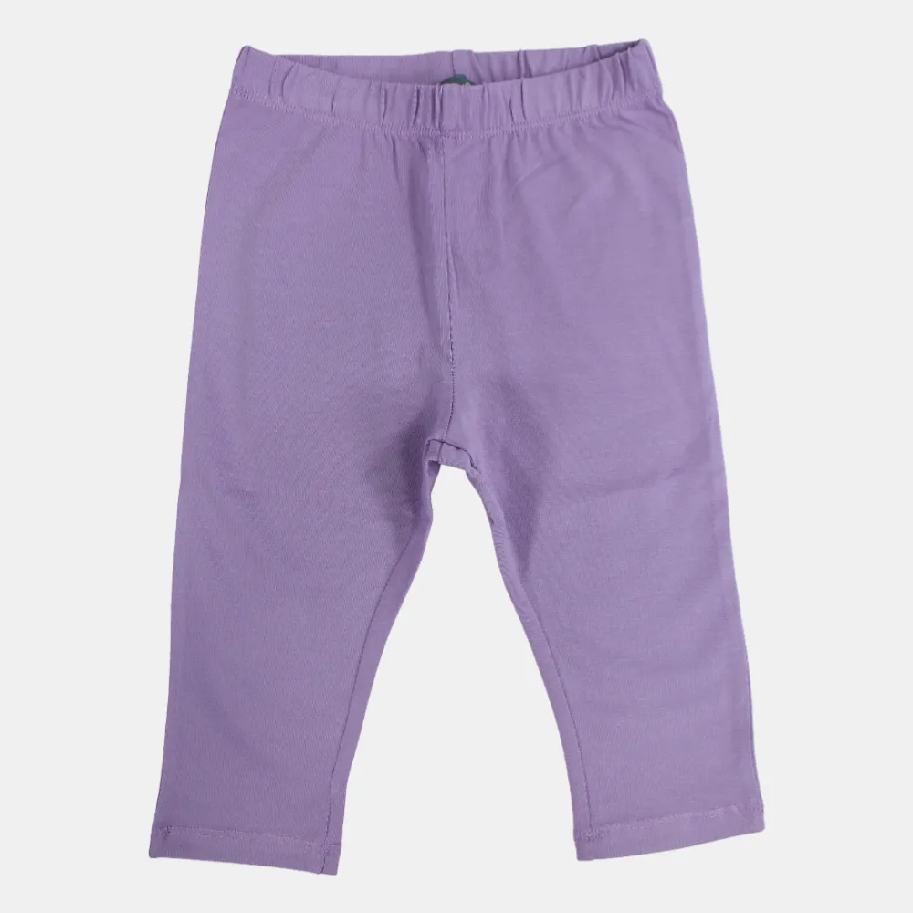 Einfache Baumwoll-Leggings für Mädchen