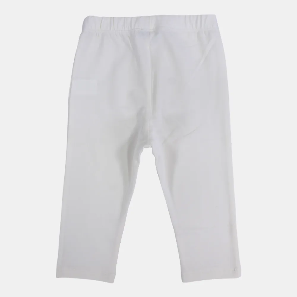 Einfache Baumwoll-Leggings für Mädchen
