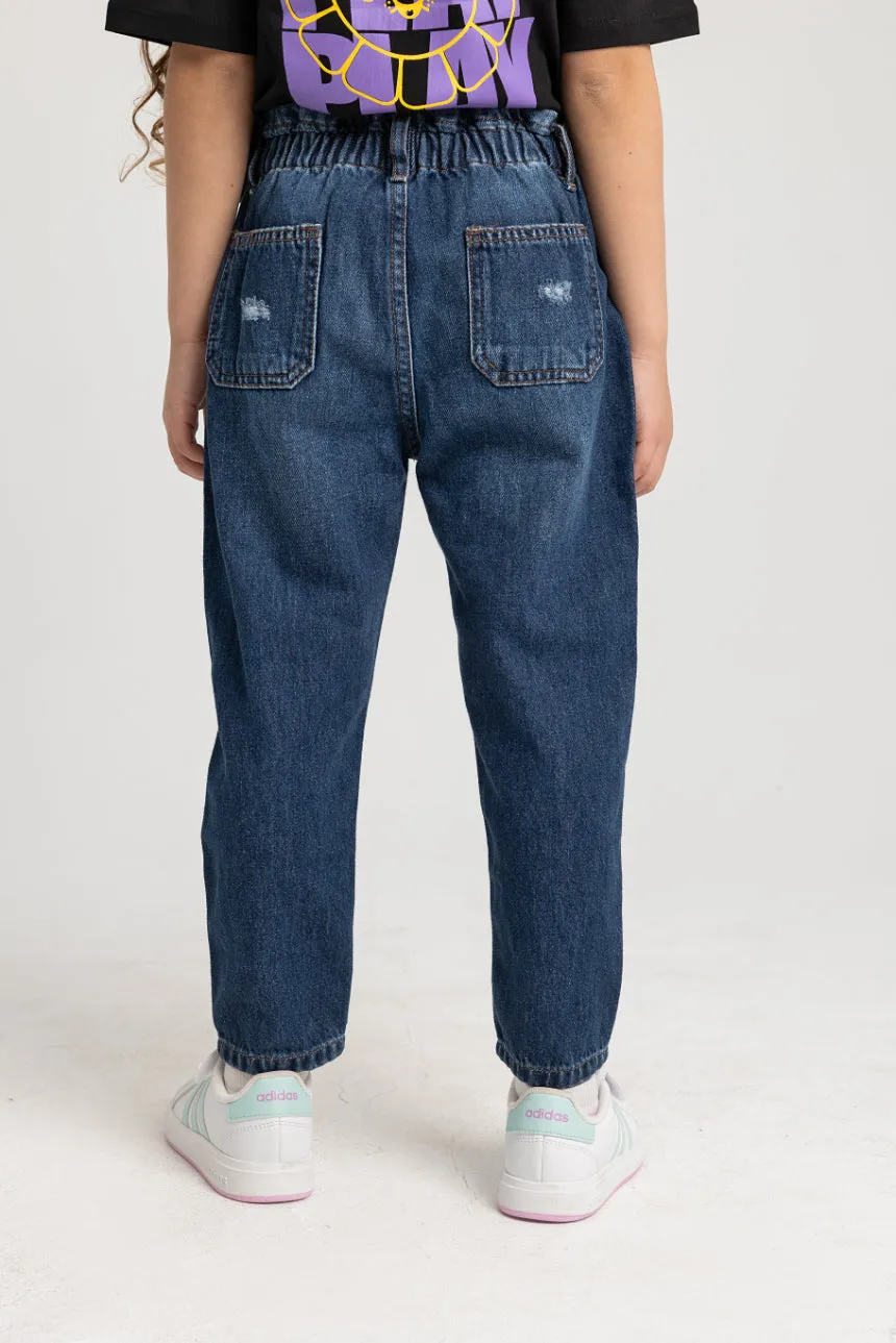 Zerrissene Jeans für Mädchen