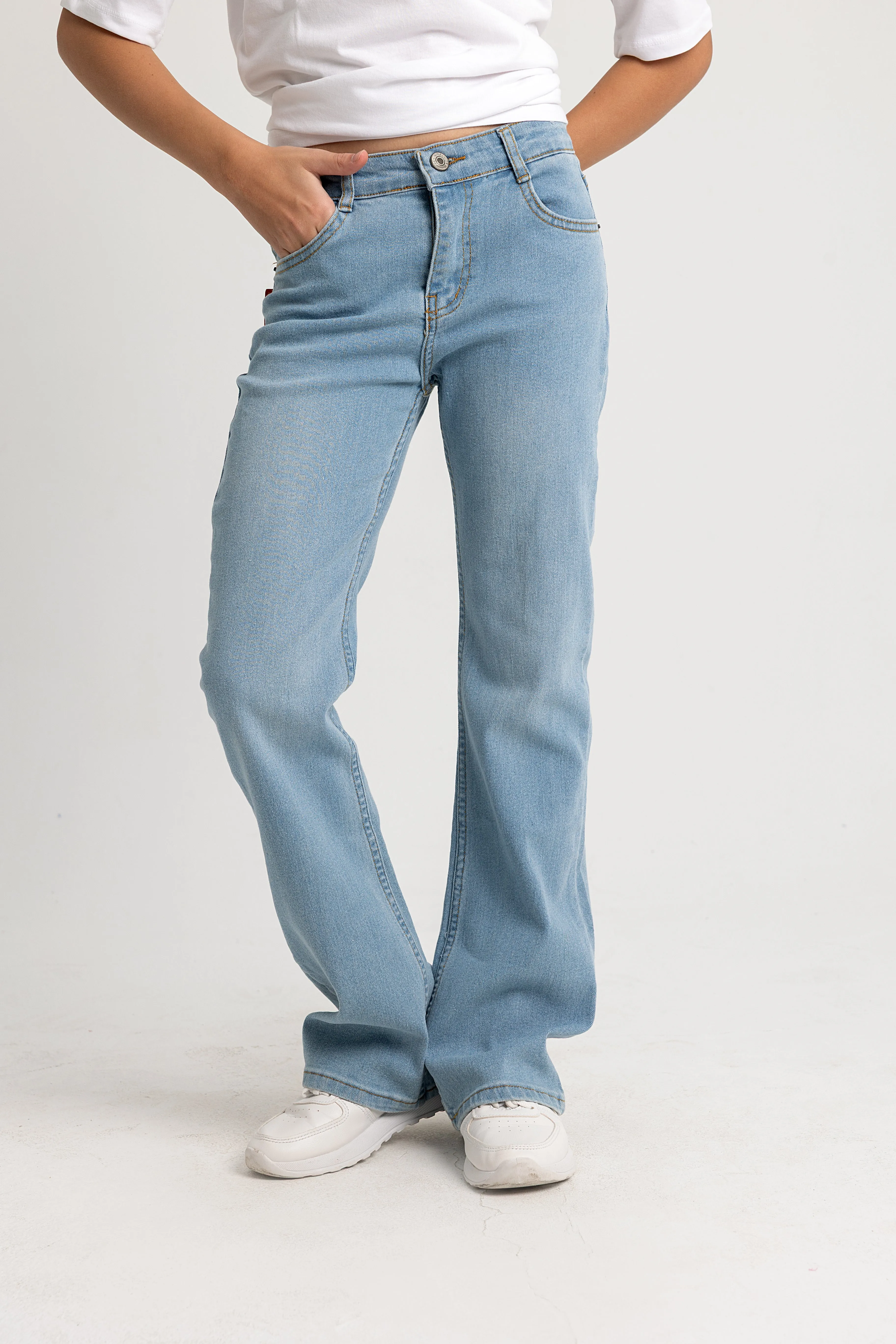 Schlanke Jeans für Mädchen