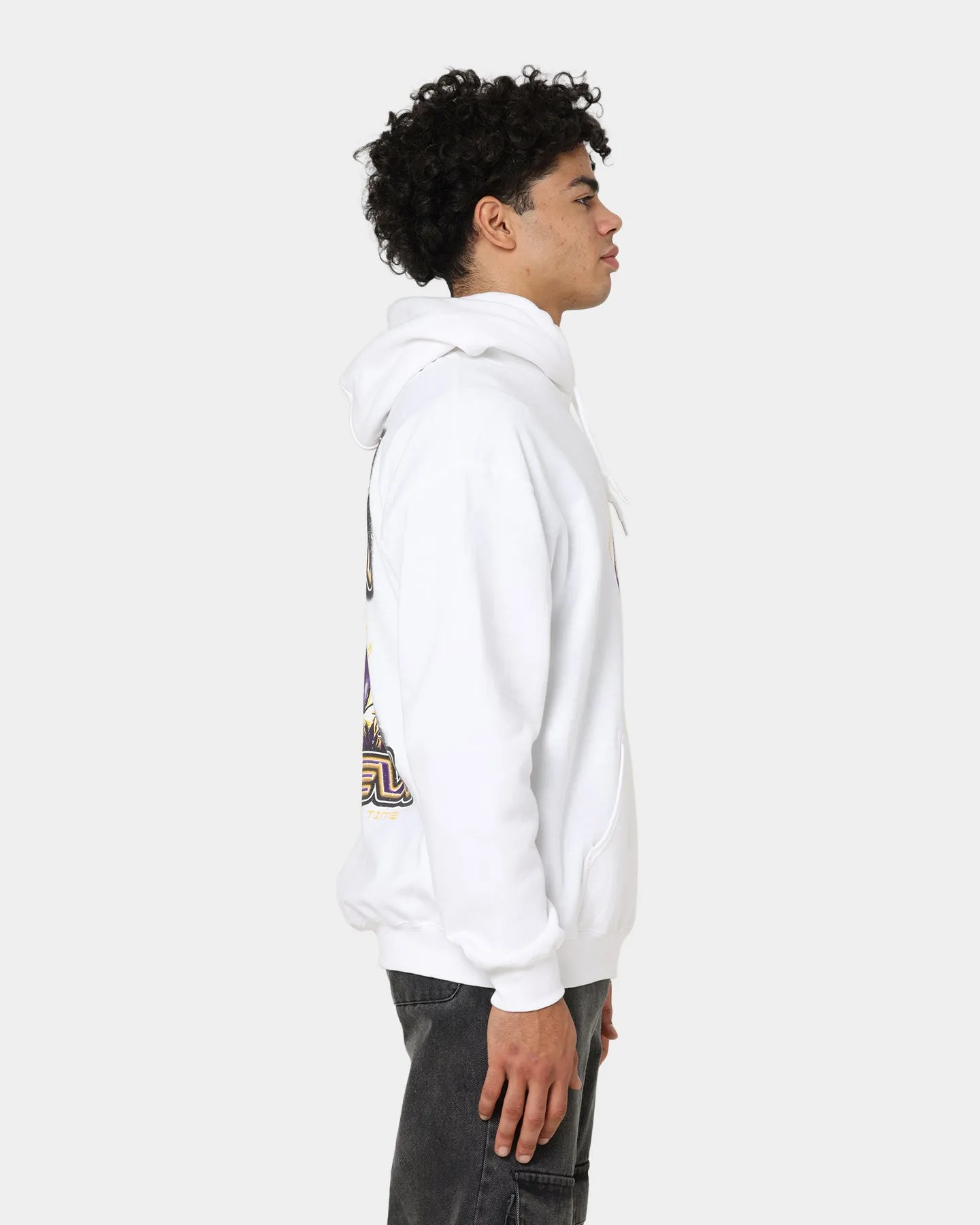 Goat Crew Space Slam Kapuzenpullover Weiß