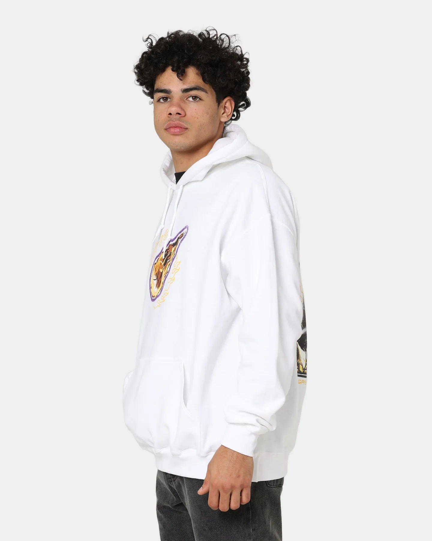 Goat Crew Space Slam Kapuzenpullover Weiß