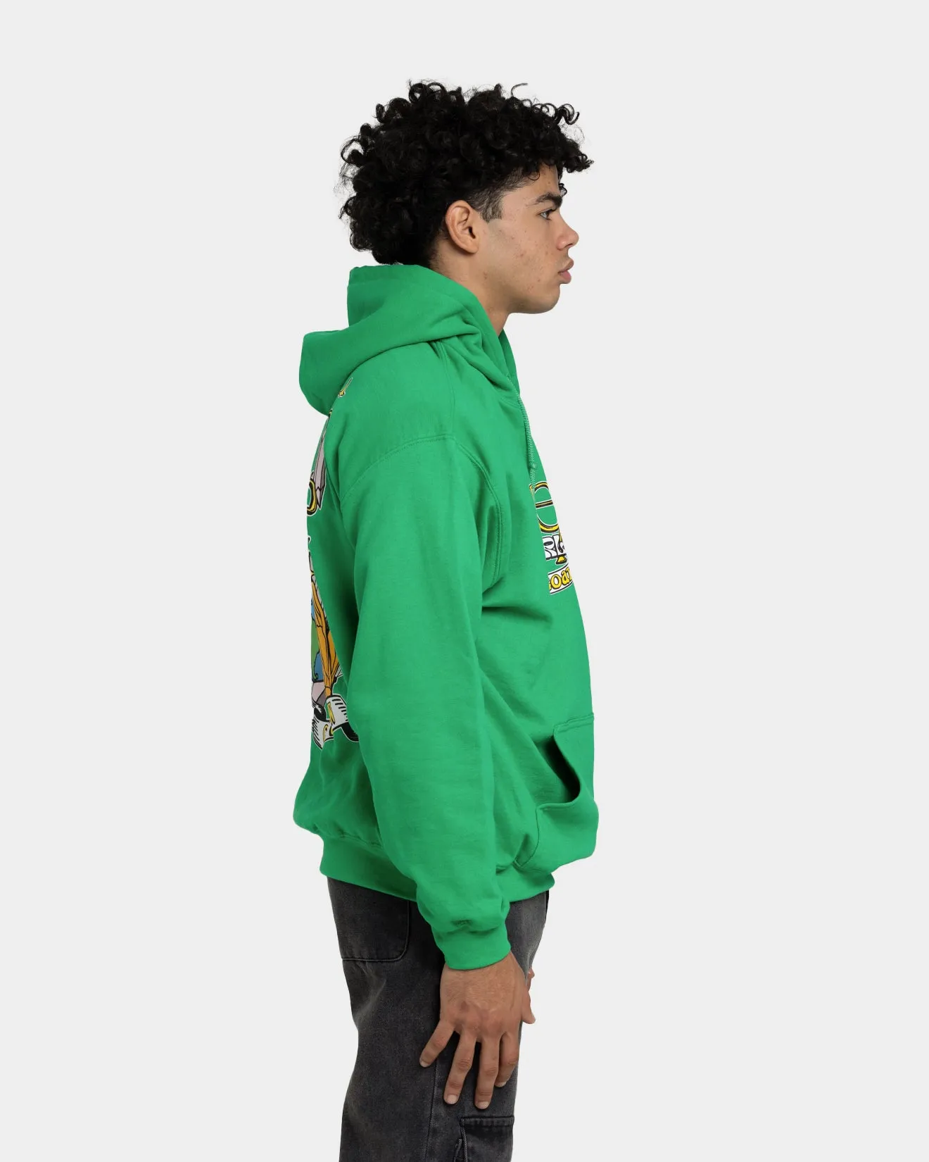 Goat Crew Weltfrieden Hoodie Grün