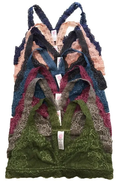 Wunderschönes Racerback-Bralette mit Futter DG513N