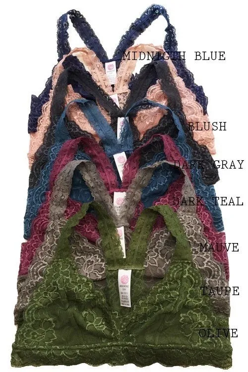 Wunderschönes Racerback-Bralette mit Futter DG513N