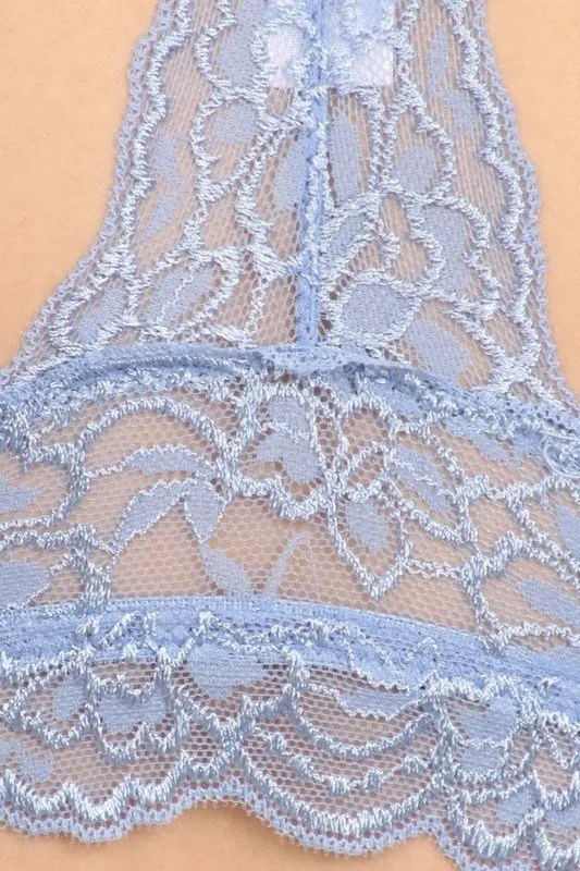 Wunderschönes Racerback-Bralette mit Futter DG513N