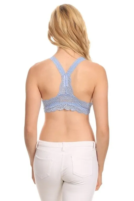 Wunderschönes Racerback-Bralette mit Futter DG513N