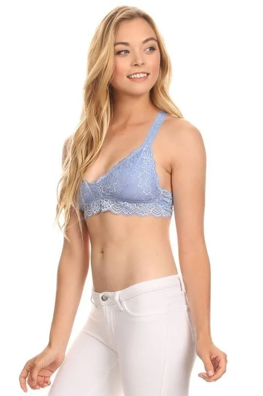Wunderschönes Racerback-Bralette mit Futter DG513N