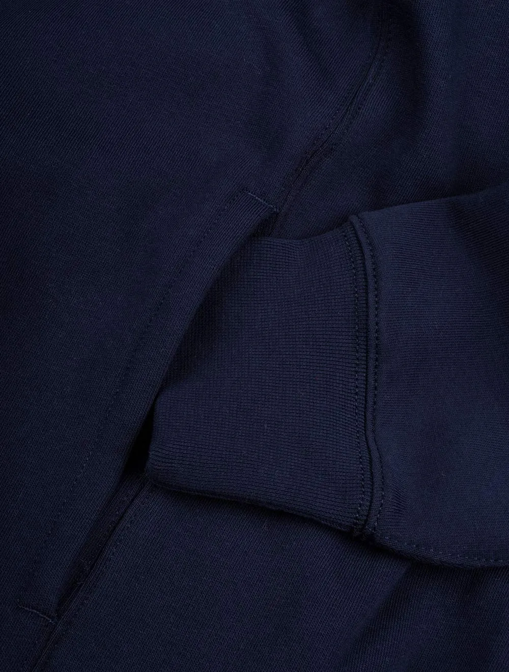Graphik-Fleece-Pullover Cruise Navy