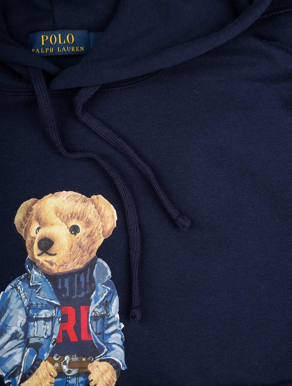 Graphik-Fleece-Pullover Cruise Navy