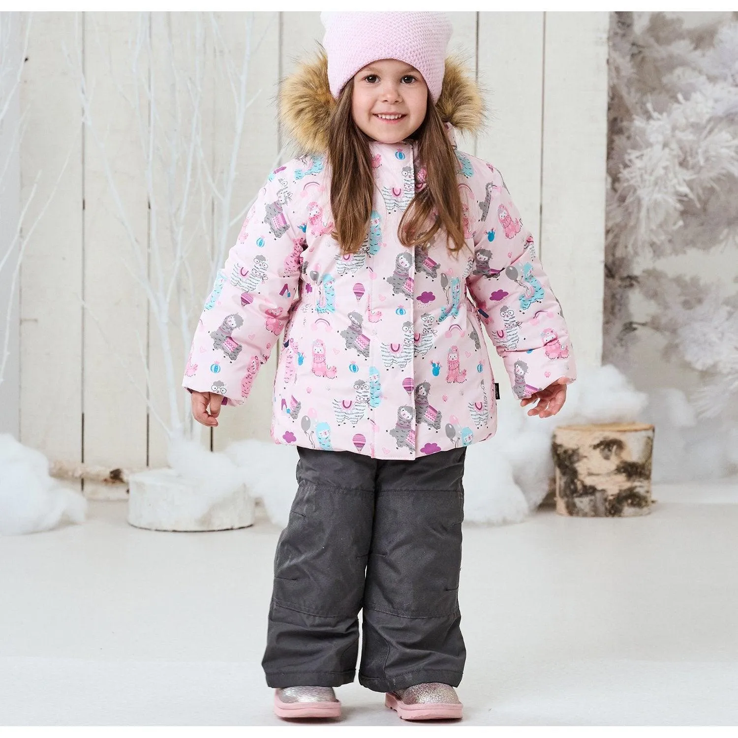 Gusti Girls Schneeanzug - Lamas - (2T bis 8J) Babykids Gusti