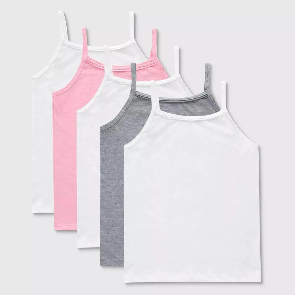 Hanes Mädchen Super Weiche Unterhemden - 5er Pack Babykids Hanes