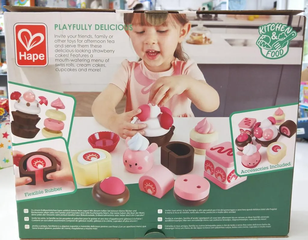 Hape Erdbeer-Dessert-Set