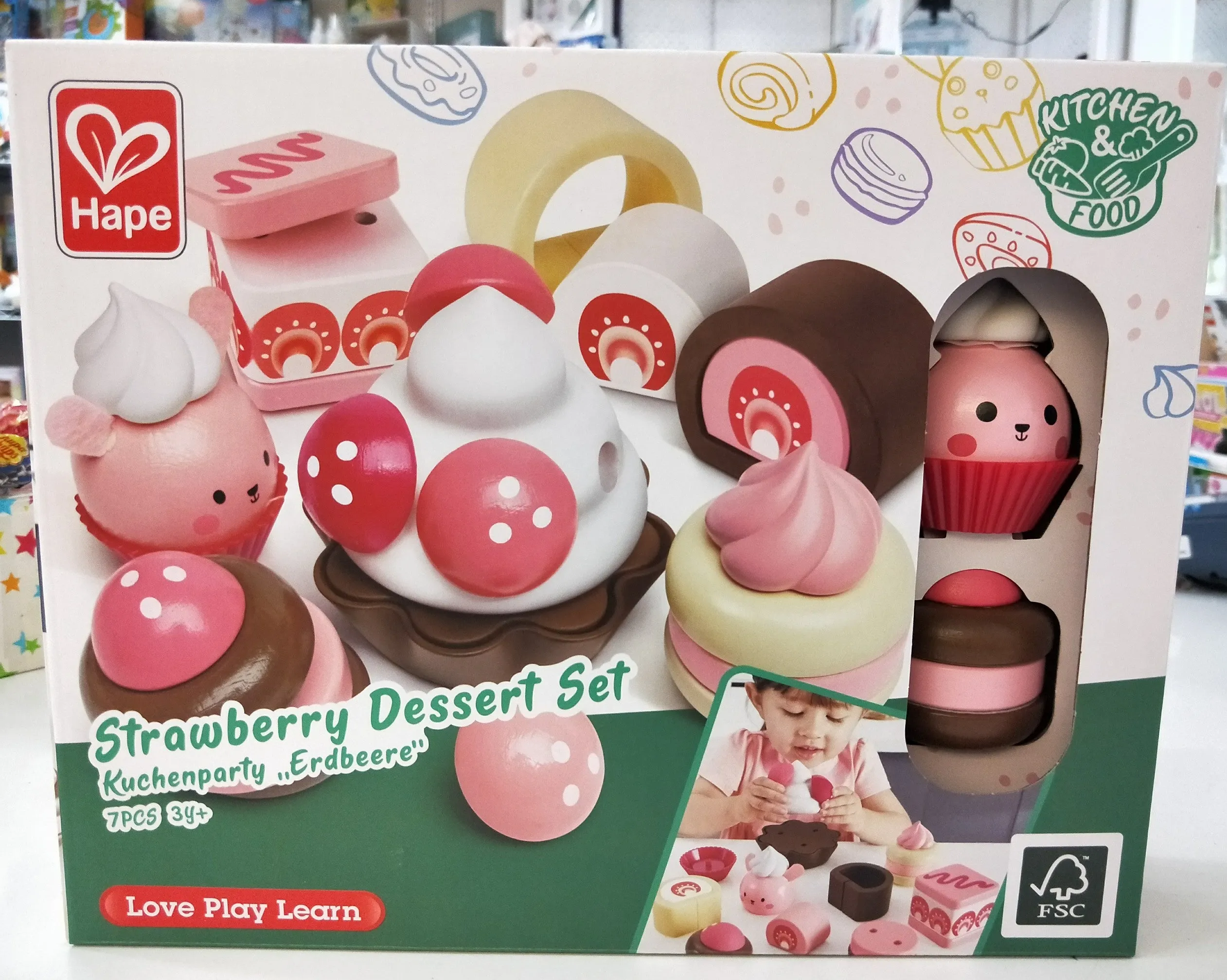 Hape Erdbeer-Dessert-Set