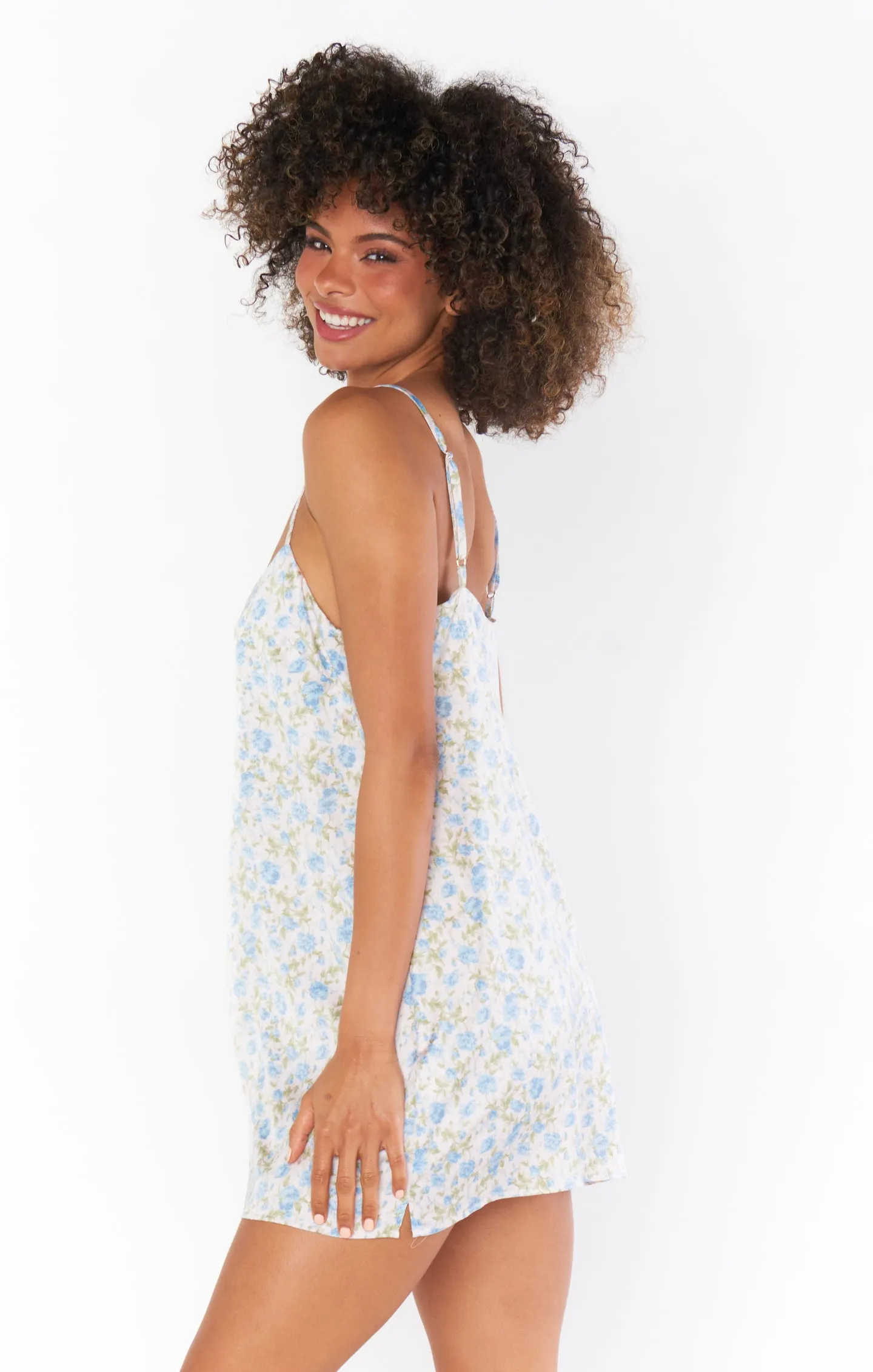 Glücklich bis ans Ende Top Slip ~ Bezaubernde Rose Luxus Satin