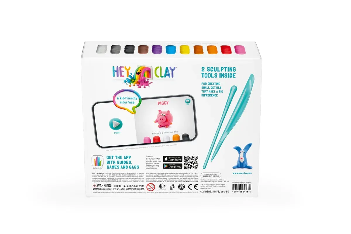 Hey Clay Animals großes Set