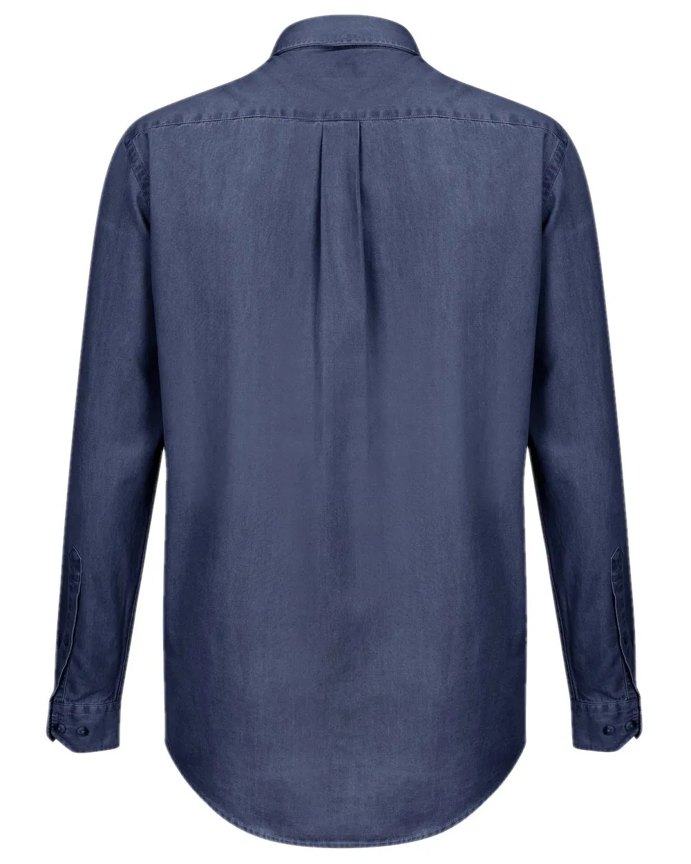 Hoggs of Fife Archerfield Denim-Hemd Hoggs of Fife