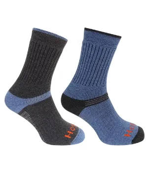 Hoggs of Fife Tech Active Socks Twin Pack Hoggs of Fife