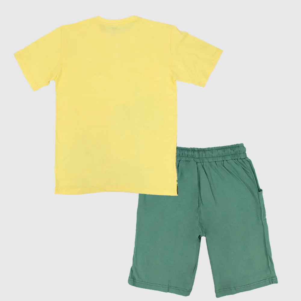 Ferien-Kurzarm-Pyjama