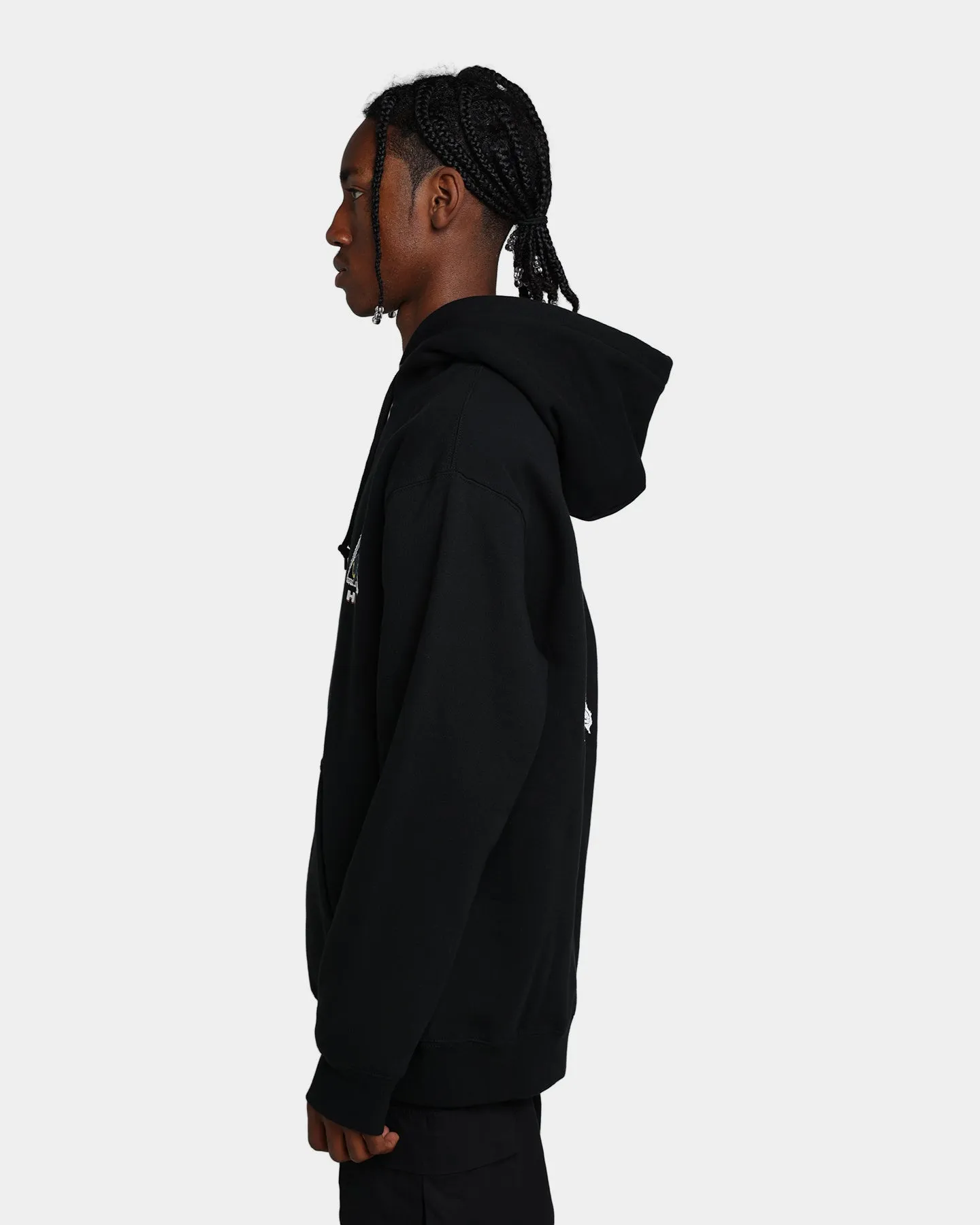 HUF X Marvel Ghost Rider TT Kapuzenpullover Schwarz