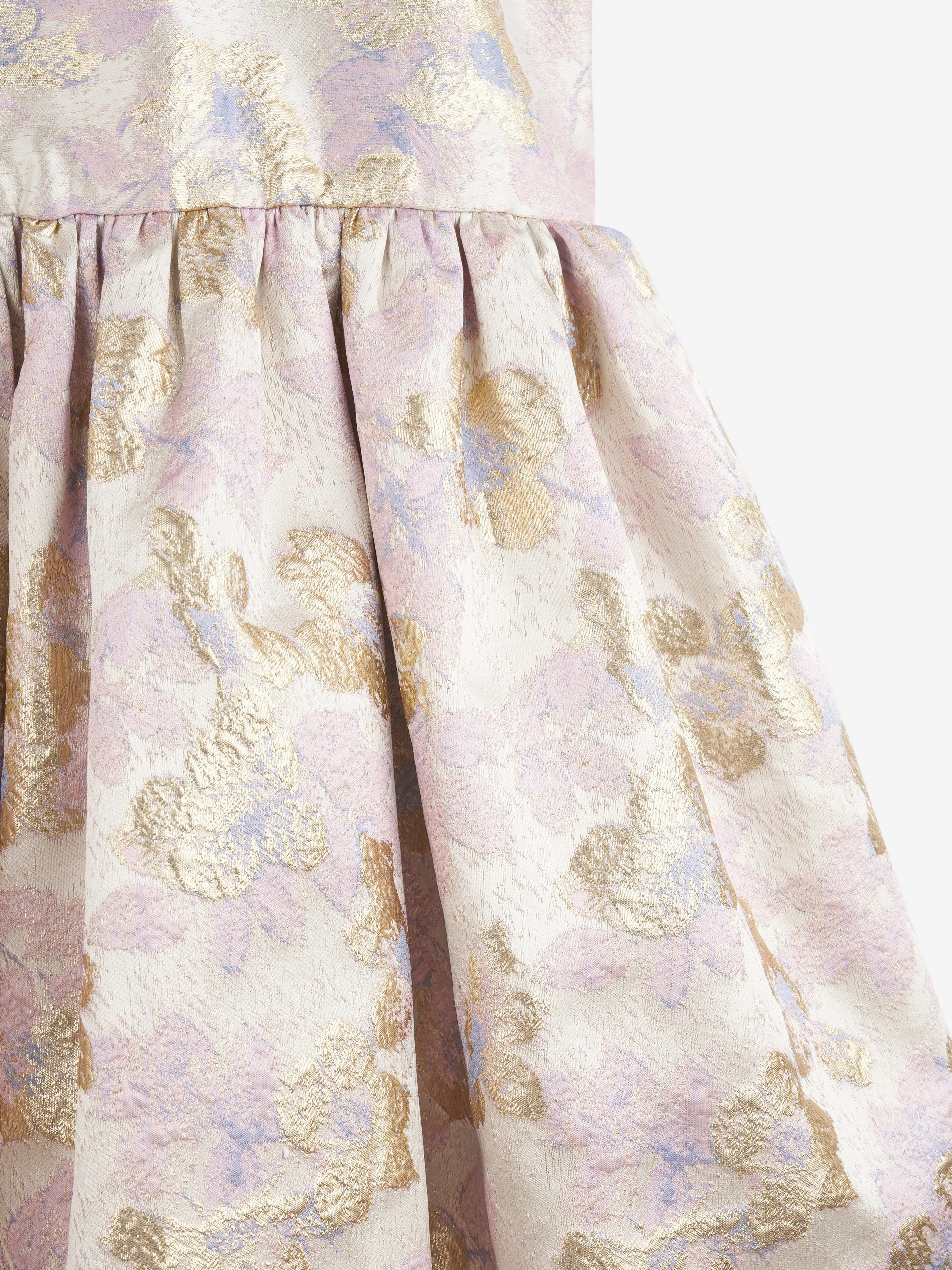 iAMe Girls All-Over-Print-Kleid in Rosa