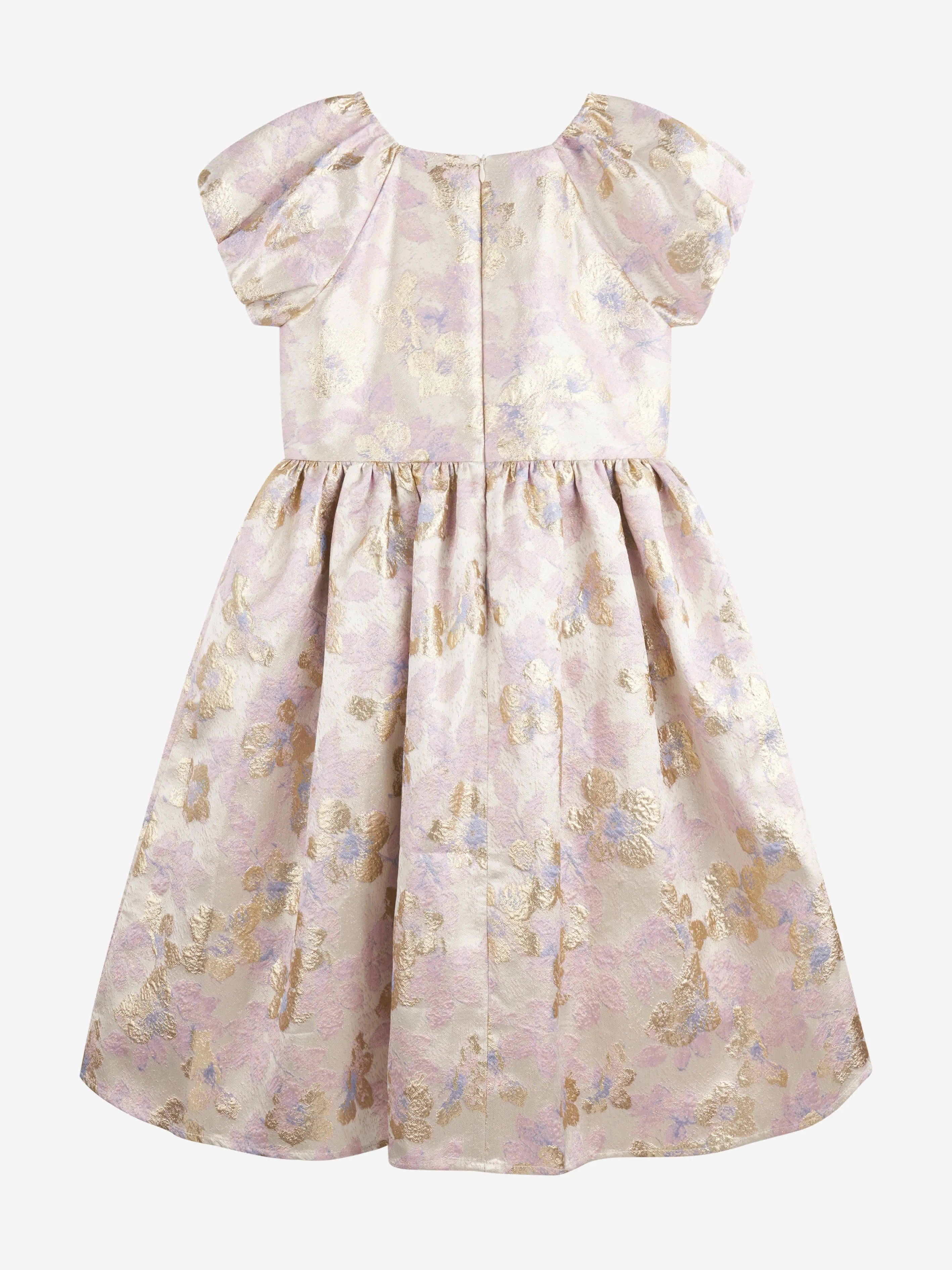 iAMe Girls All-Over-Print-Kleid in Rosa