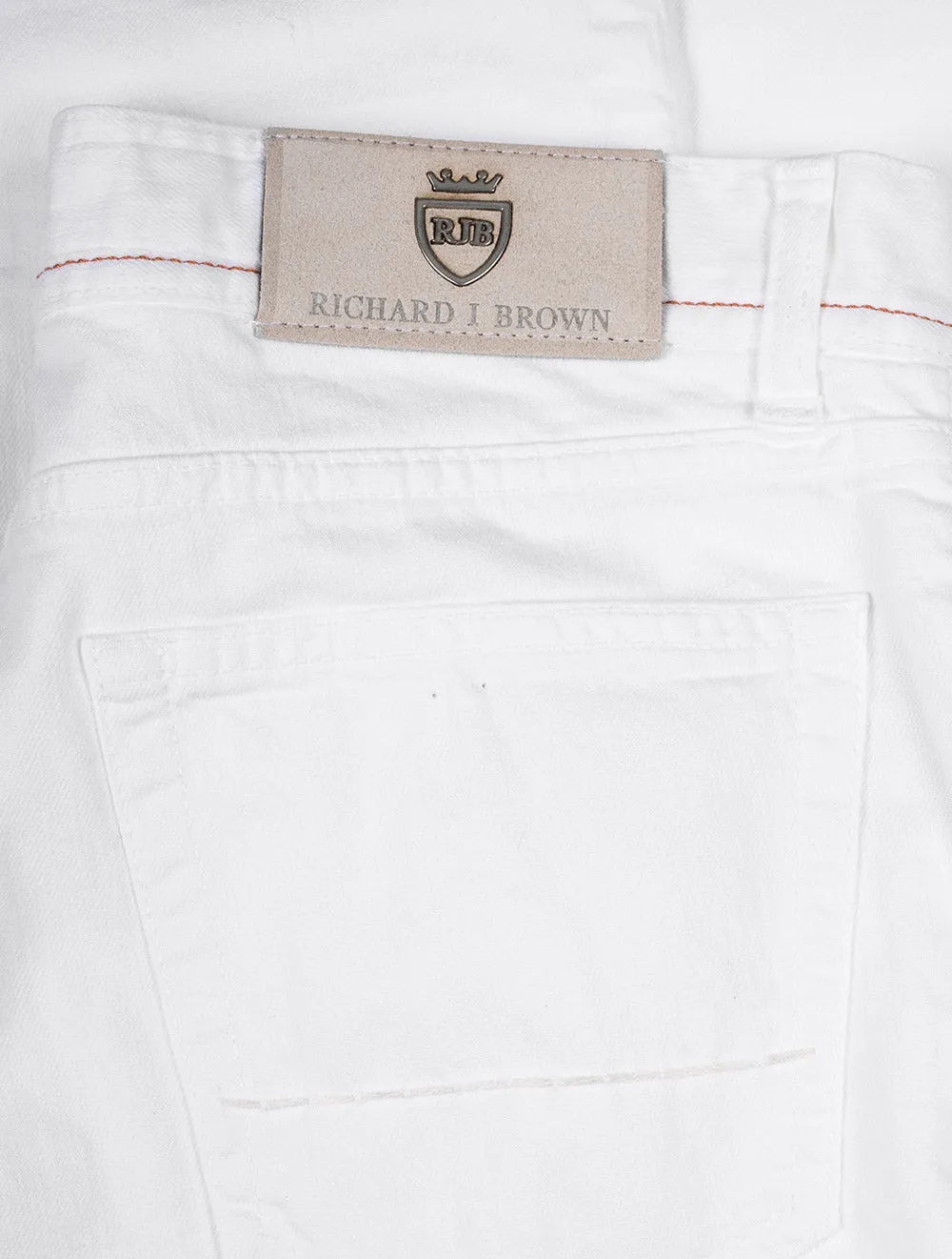Icon Daily Comfort Jeans Reinweiß