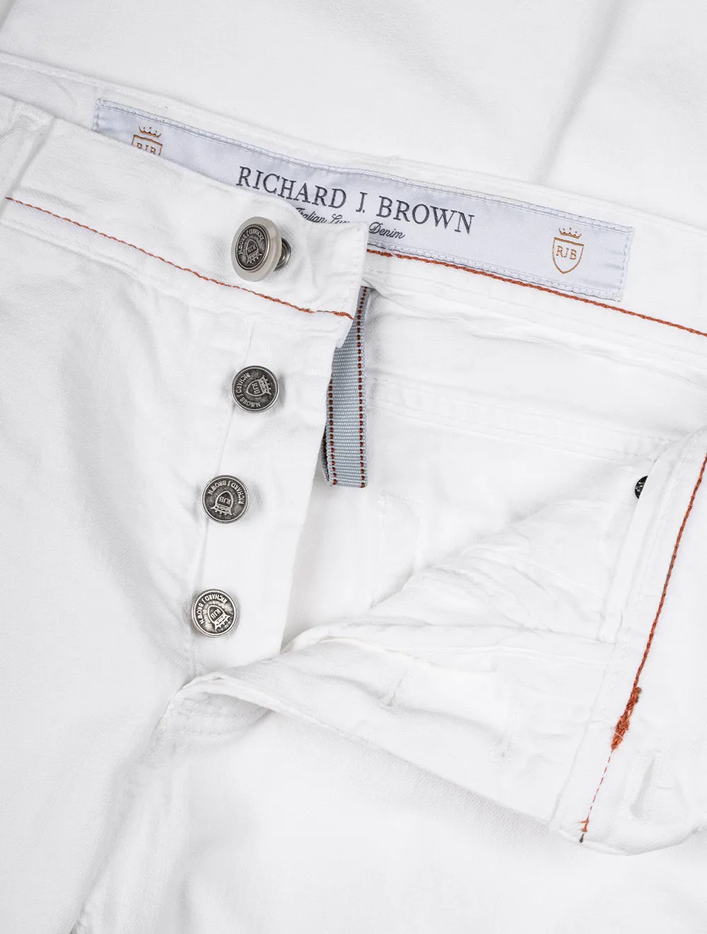 Icon Daily Comfort Jeans Reinweiß