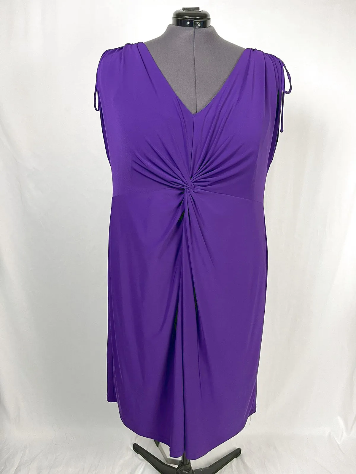 Igigi Größe 26/28 Lila Twist-Kleid NWT
