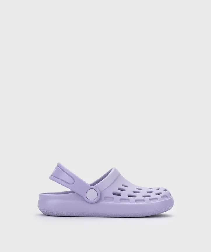 Igor: Sport-Kinder-Slip-On-Clogs - Malva Lila