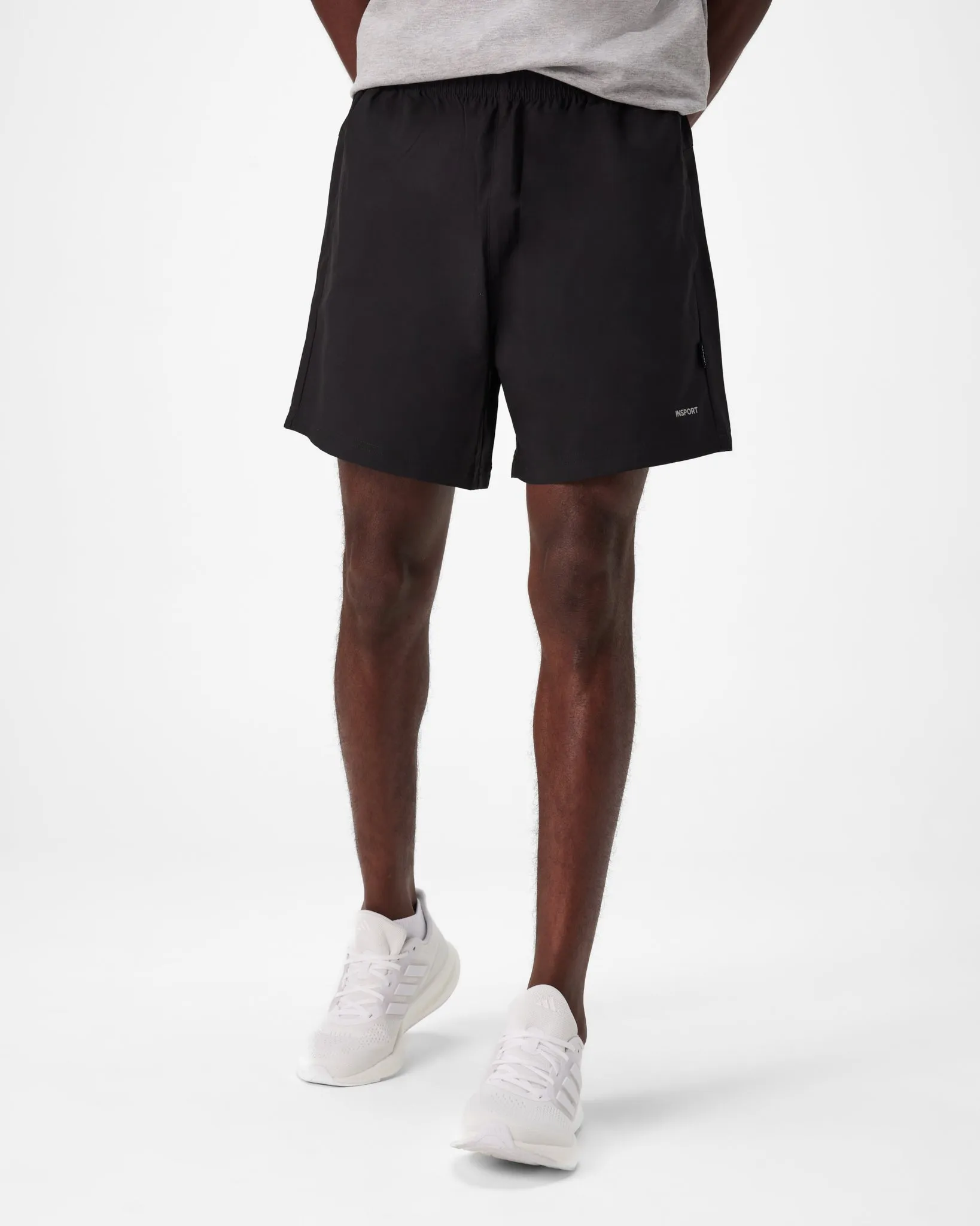 INSPORT HEREN AKTIVE SCHWARZE SHORTS Kleidung_Heren-Insport