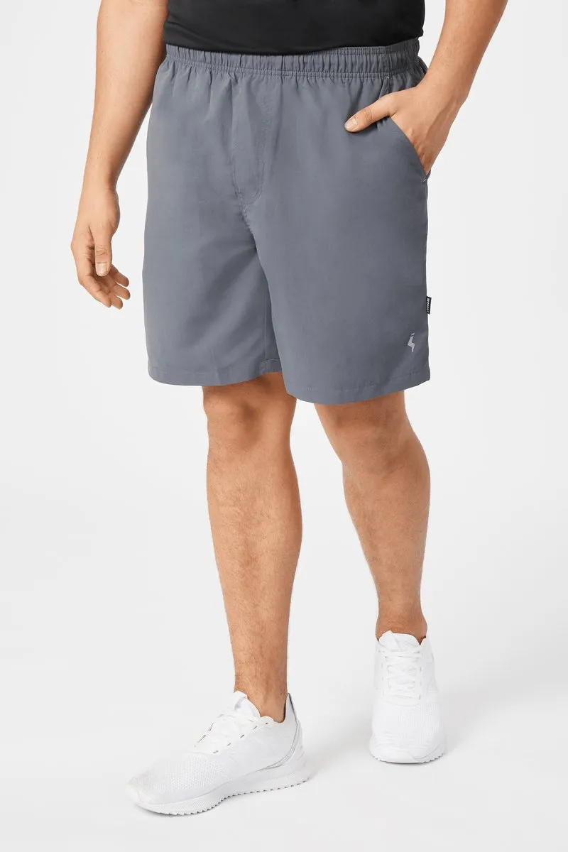 INSPORT HERREN MIAMI GRAU/ZINK LAUFSHORTS Bekleidung_Herren-Insport