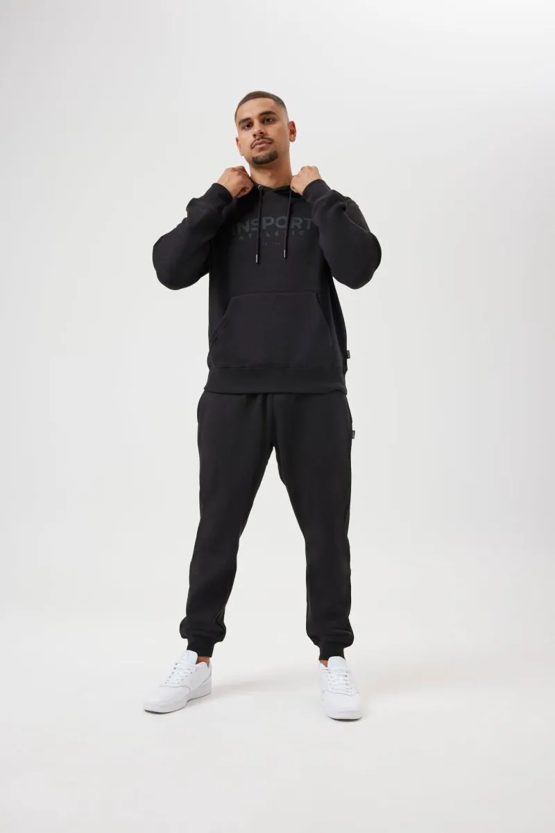 INSPORT HERREN RALPH SCHWARZE KAPUZENJACKE