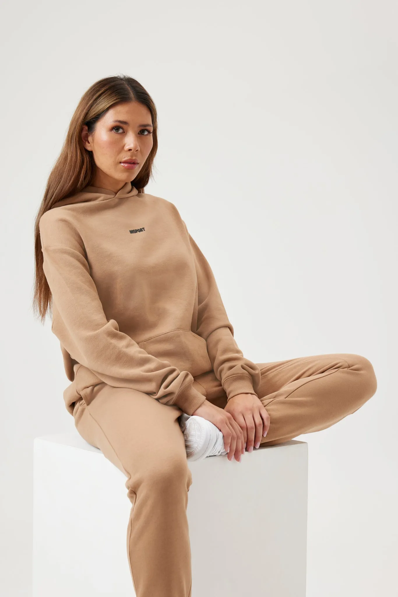 INSPORT UNISEX FRANKIE KARAMELL KAPUZENPULLOVER
