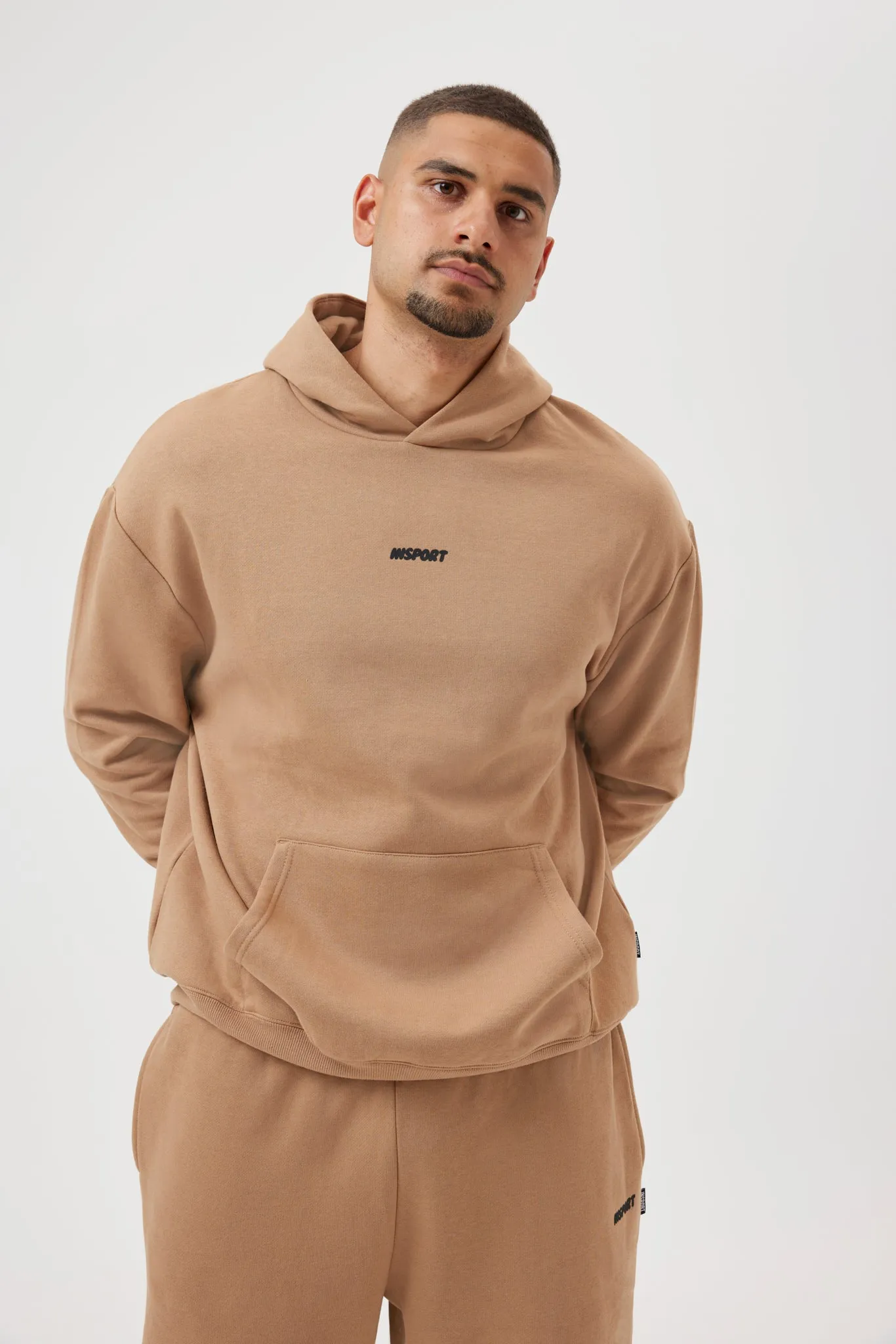 INSPORT UNISEX FRANKIE KARAMELL KAPUZENPULLOVER