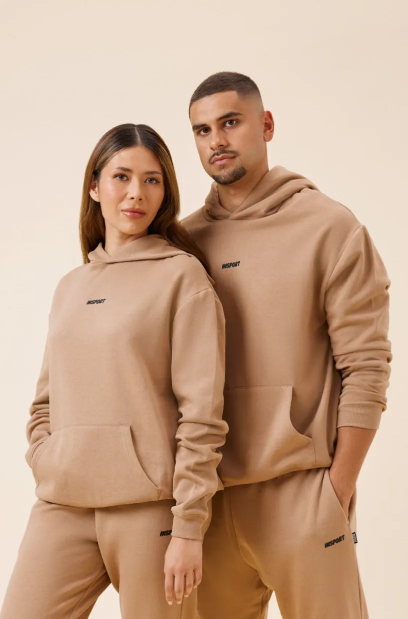 INSPORT UNISEX FRANKIE KARAMELL KAPUZENPULLOVER