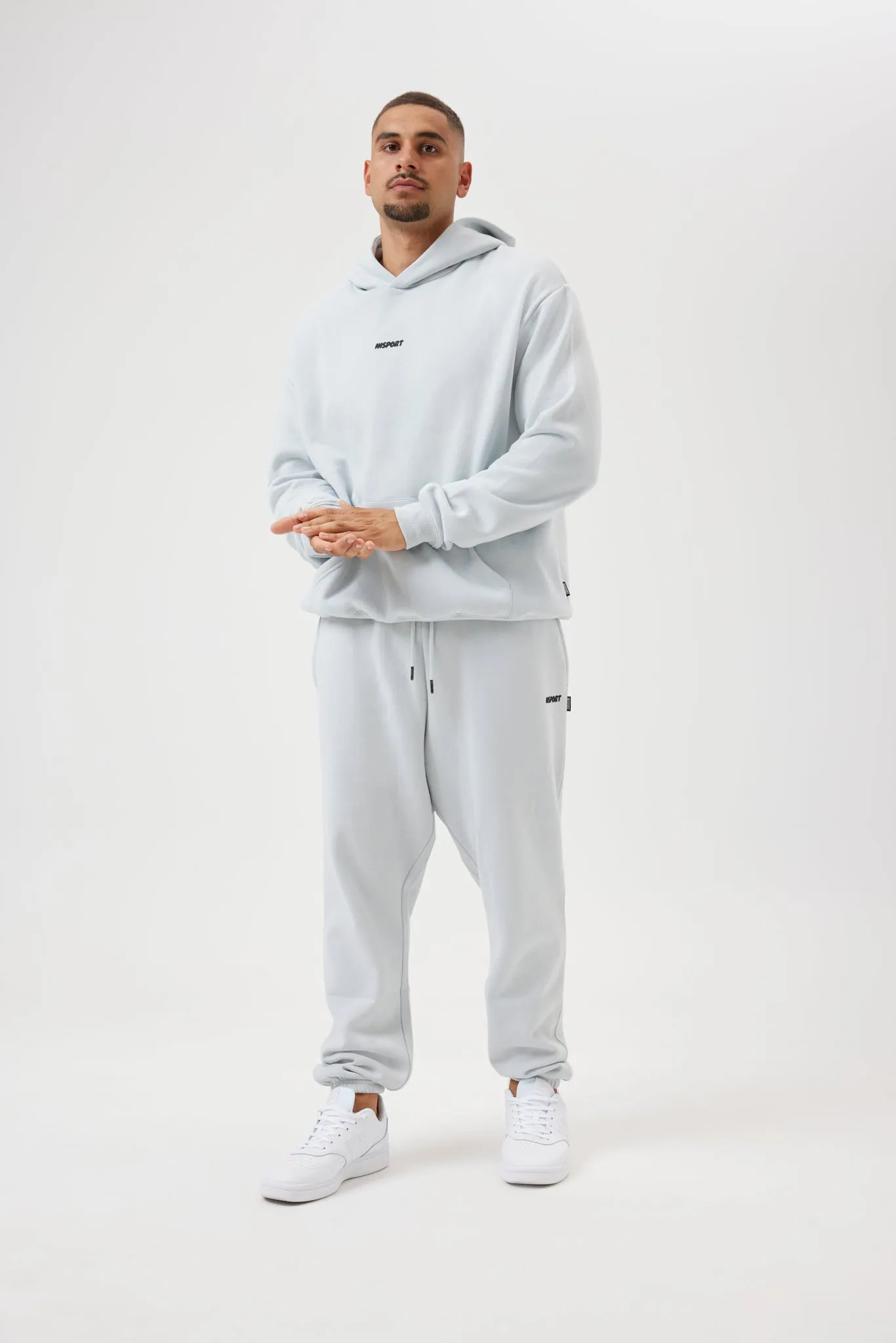 INSPORT UNISEX FRANKIE WOLKENBLAUE KAPUZENJACKE