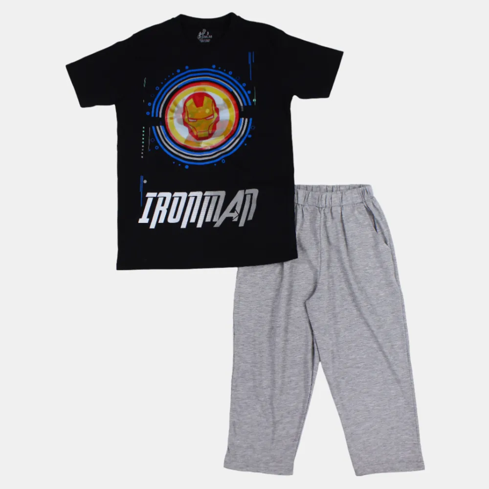 Iron Man Baumwoll-Schlafanzug-Set für Jungen