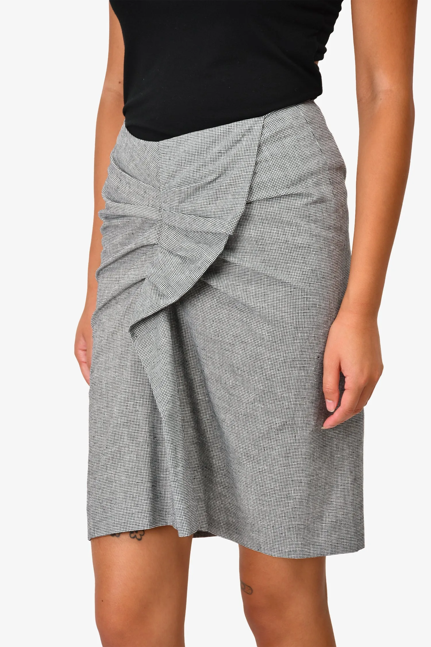 Isabel Marant Etoile Schwarzer 'Ines' Rock Größe 34