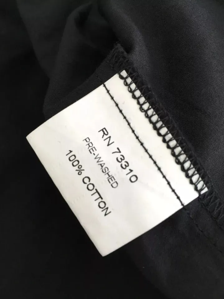 Ivan Grundahl Kopenhagen 100% Baumwollkleid in Schwarz