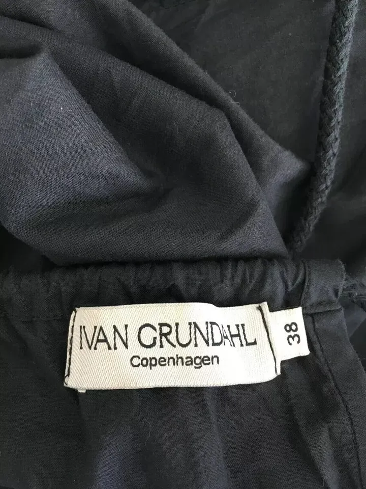 Ivan Grundahl Kopenhagen 100% Baumwollkleid in Schwarz