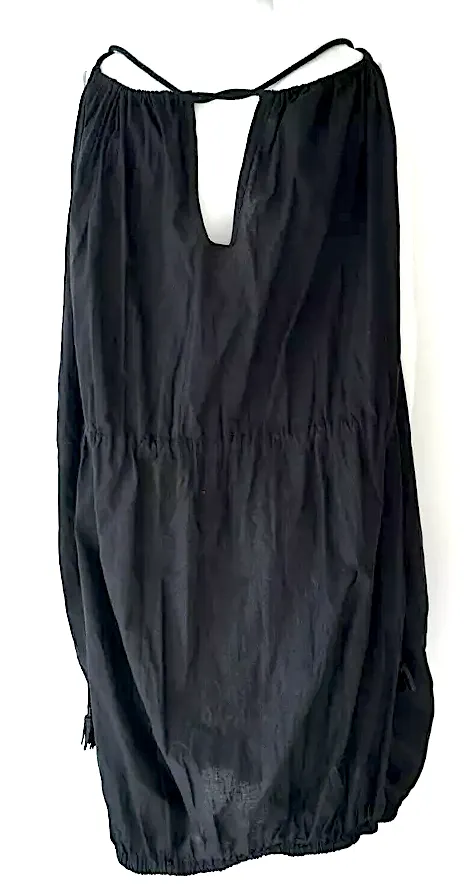 Ivan Grundahl Kopenhagen 100% Baumwollkleid in Schwarz