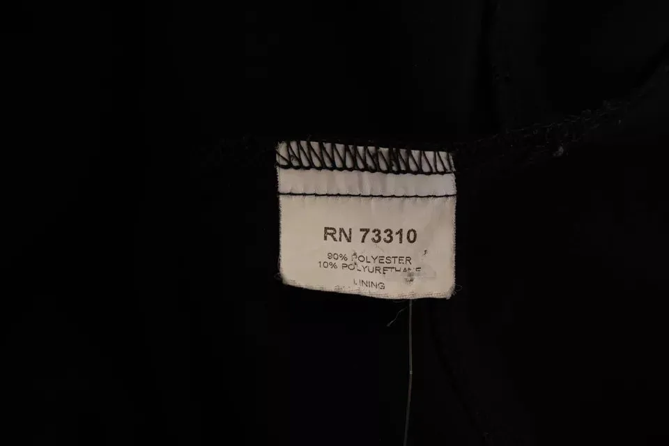 IVAN GRUNDAHL COPENHAGEN. Schwarzes ärmelloses Poly/Rayon langes Kleid