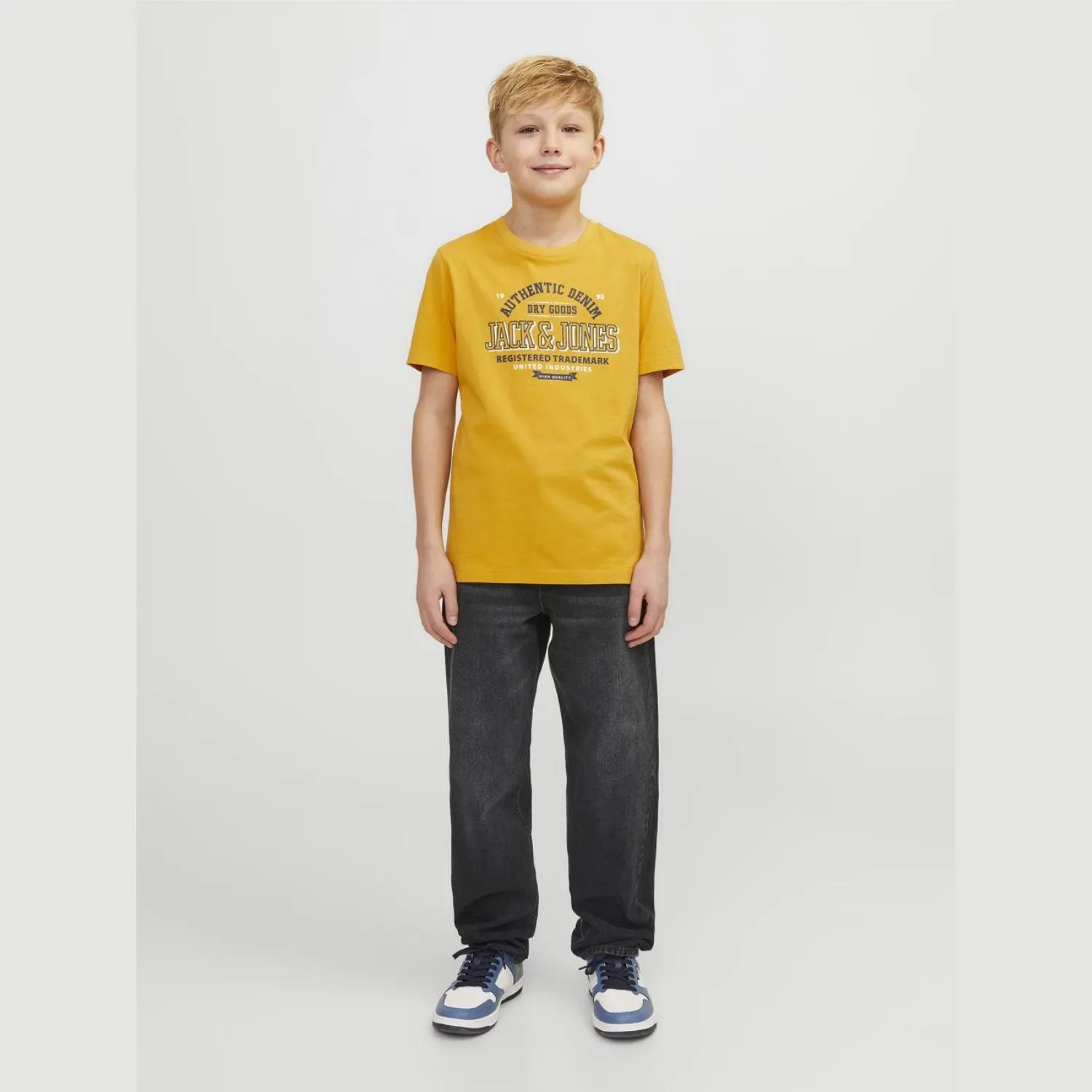 Jack & Jones Junior Schwarze Denim Chris Original Jeans 602 Noos Jack Jones Junior