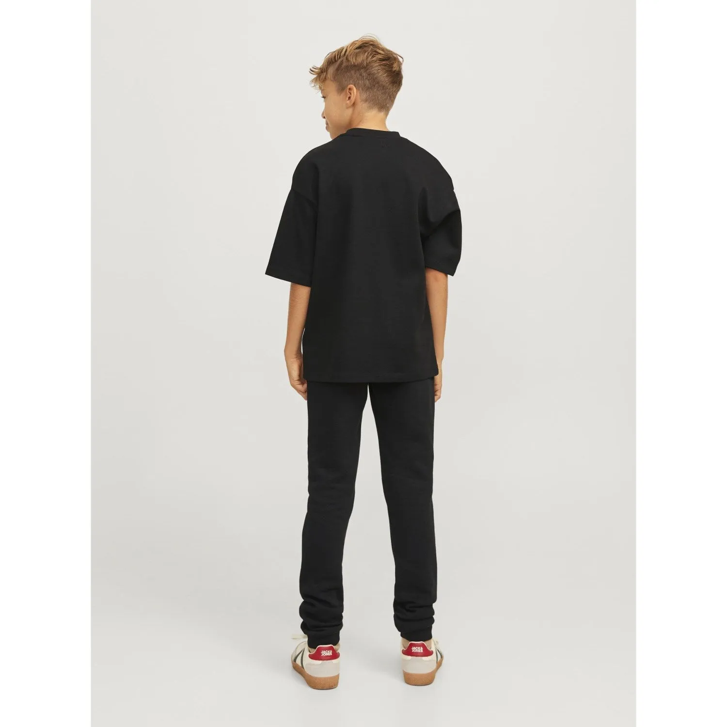 Jack & Jones Junior Black Gordon Vesterbo Bundhose mit Bündchen Noos Jack Jones Junior