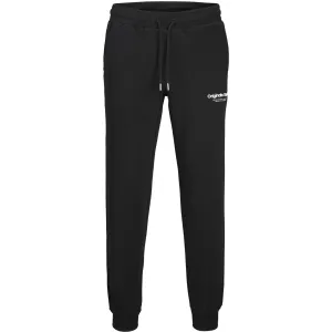 Jack & Jones Junior Black Gordon Vesterbro Cuffed Sweatpants Noos Jack Jones Junior