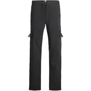 Jack & Jones Junior Black Kane Archer Tech Cargo Pants Jack Jones Junior